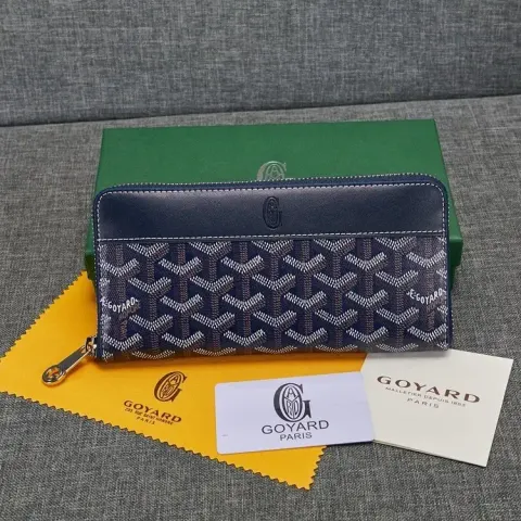 Goyard Wallet option Style 4 Royal Blue
