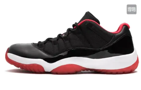 Jordan 11 Cap and Gown option Low Gang Black Red
