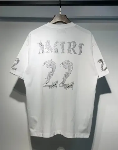 Amiri T-Shirts option 702 white