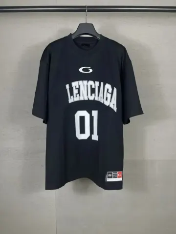 Balenciaga Basketball T-Shirt option Black Blue