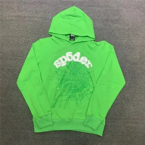 Spider Hoodie option Green sweater