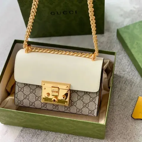 Gucci Padlock option white