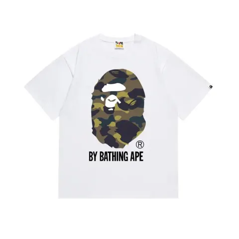 Bape Tees option 155 brown white