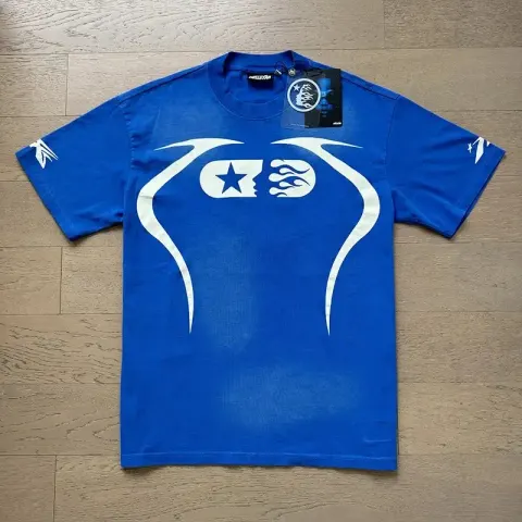 Hellstar Tees option 671 wash water blue
