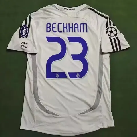 Manchester United Retro Jersey 07-08 option 06-07 Real Madrid Home Beckham