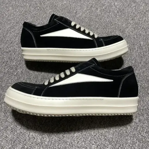 RO Jumbo Lace Shoes option RO Infringement Black Suede