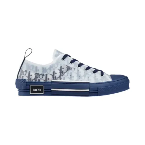 Dior B23 Ripstop 'Black' option Low Top Blue Oblique