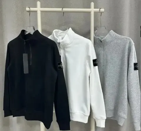 Stone Island Hoodie option white