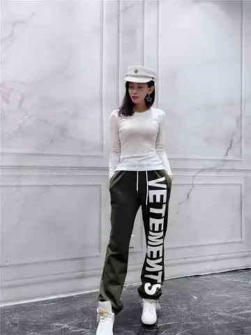 Vetements Pants option Army green, single style