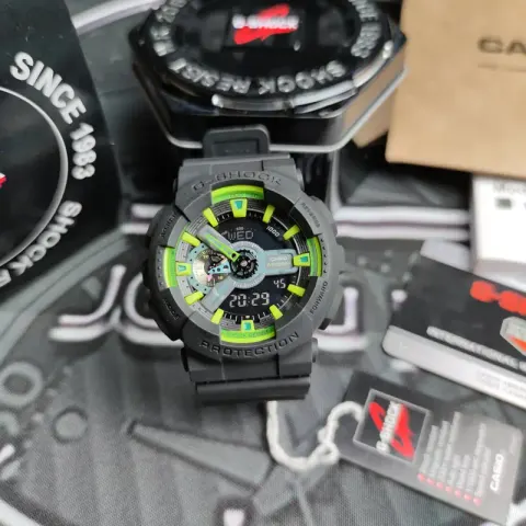 G-SHOCK Casio GA-110GW-7AER Watch option Black Green Blue