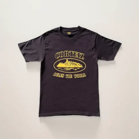 Corteiz T-Shirts option Rules World Black
