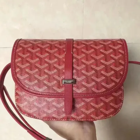 Goyard Shoulder Bags option red