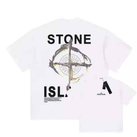 Stone Island Tees option White #01