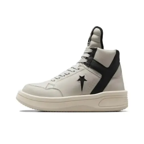 Rick Owens Vans Leather Sneakers option Gaobang White Black