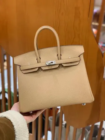 Hermes Birkin option Milk tea color