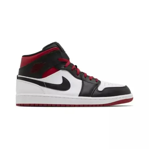 Jordan 1 Mid Shoes option Gym Red Black Toe