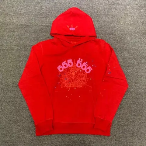 Spider Hoodie option Red Top