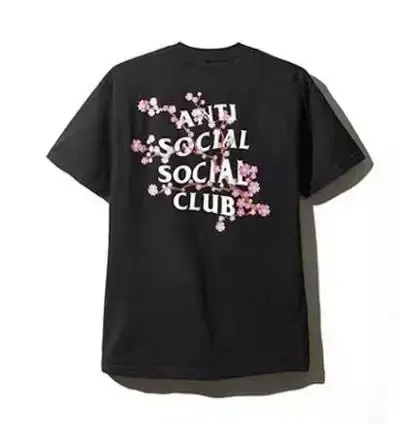 ASSC Anti T-Shirts option Black plum blossom