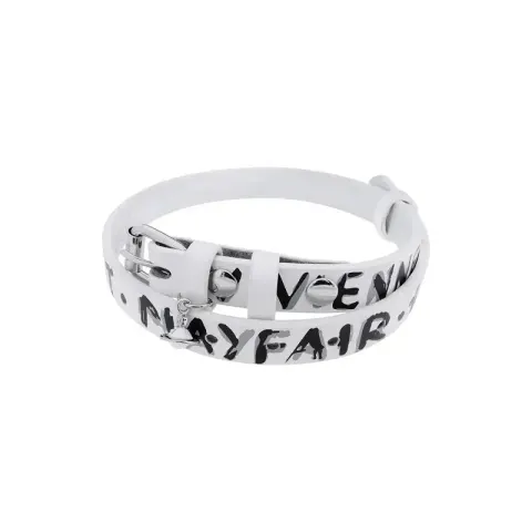 Vivienne Westwood Belt option Silver White Beads