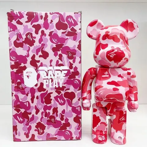 Bearbrick 400% option Bape Pink