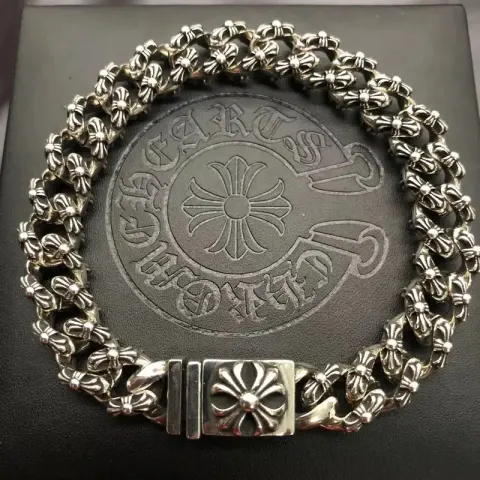 Chrome Hearts Bracelet option Cross Flower Full Flower Bracelet