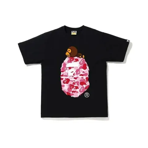 Bape Milo T-Shirts option 048 Black and Red