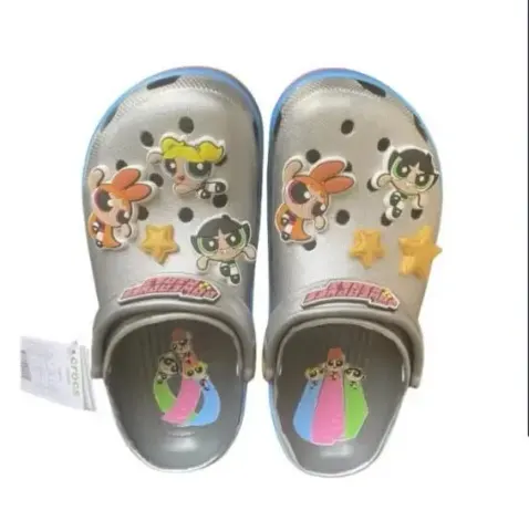 Minecraft x Crocs Shoes option Powerpuff Girls Grey
