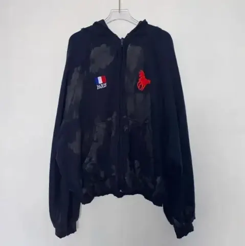 Balenciaga x Ralph Hoodie option Mud-dyed War Horse Sweat