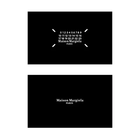 Maison Margiela Black Mat option A set of Margiela