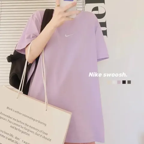 Nike Basic Tee option Taro purple