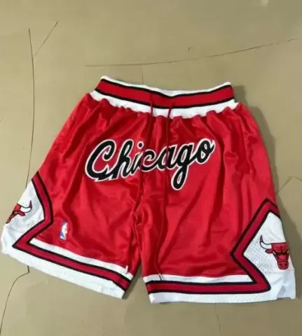 Just Don Shorts option Bulls Red C Start