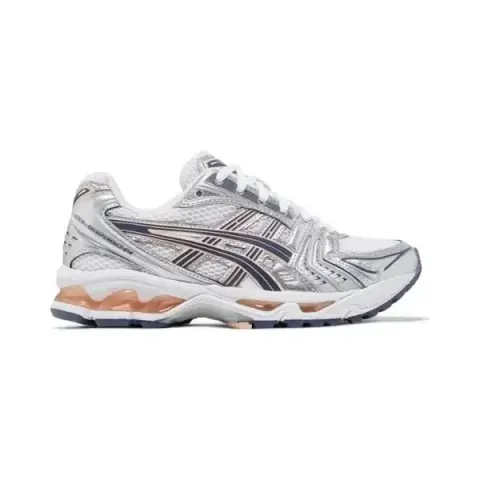 Pink Asics Gel Kayano 14 option WhiteThunderBlue