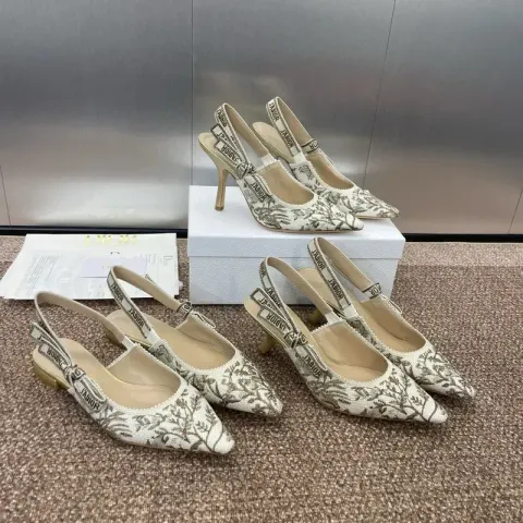 Dior J'Adior Slingback Pumps option Beige with high 1.5CM