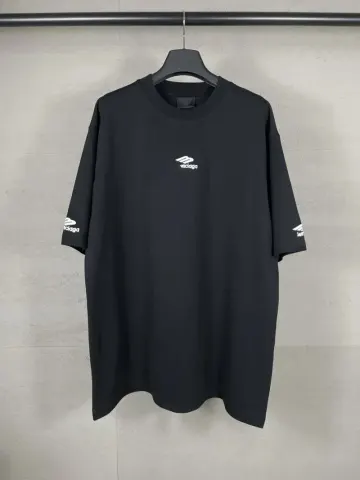 Balenciaga Logo T-Shirts option black
