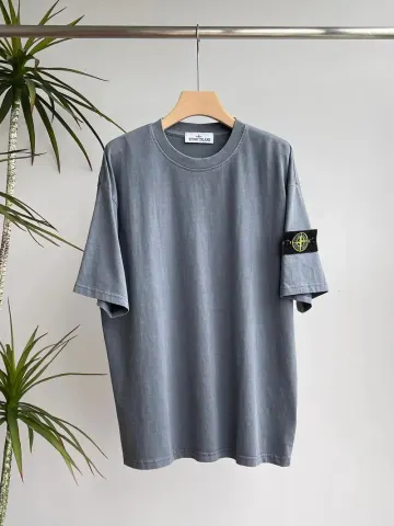 Stone Island Tees option Grayish blue