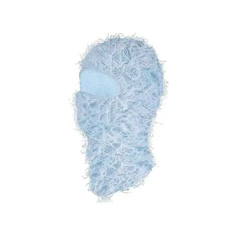 Yeat Mask option sky blue and white whiskers