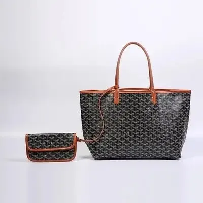 Goyard Handbag option Black with earth yellow
