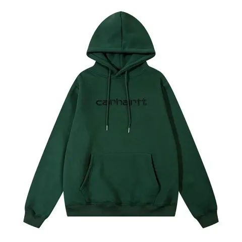 Carhatt Hoodie option blackish green