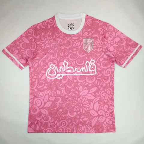 Palestine Jersey option 2526 Palestine Camouflage Pink Special E