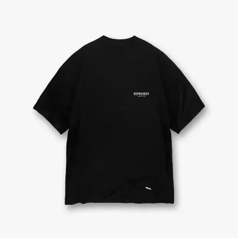 Represent Tee option Black White Label