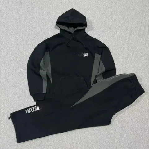 Supreme Zip Hoodie option DIVISION black suit