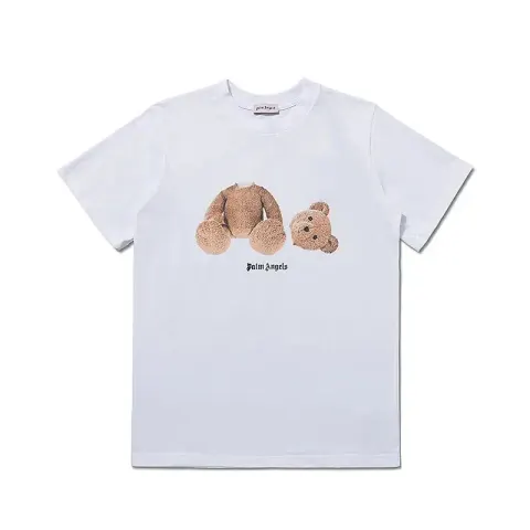 Palm Angels Monogram NY Spray Tee option 667 white