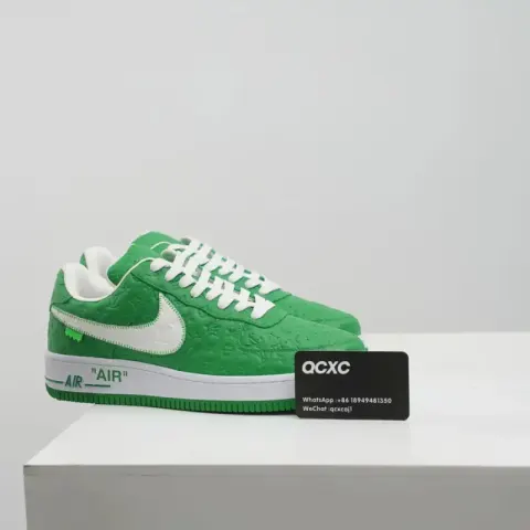 LV Air Force 1 option White green