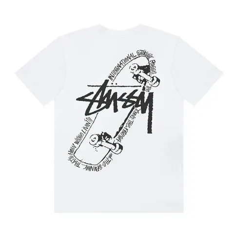Stussy POLO option S889633# White