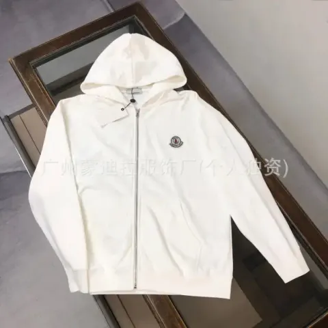 Moncler Hoodie option milky white