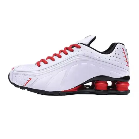 Nike Shox All Black option R4 white red