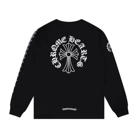 Chrome Hearts Longsleeves option 9010 black