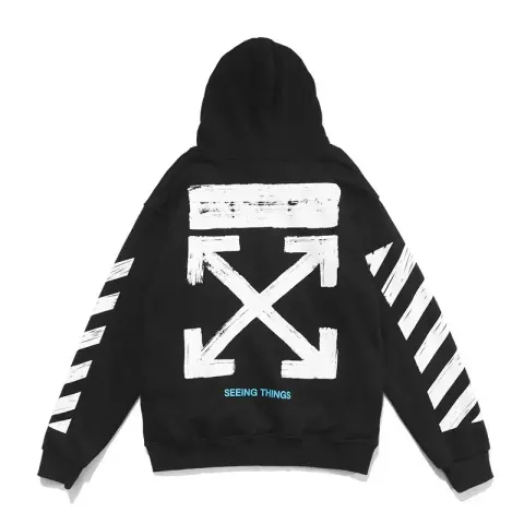 Off-White Hoodies option 811# black terry