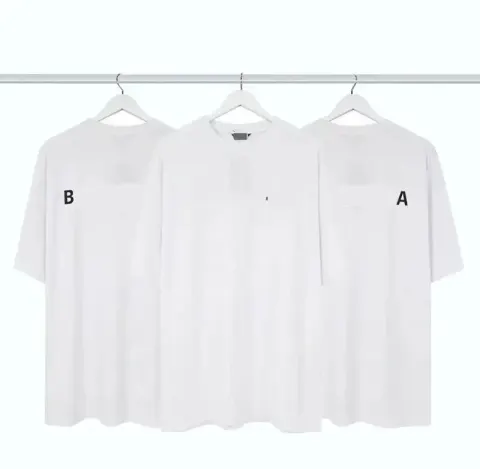 More Balenciaga T-Shirts option 08 Basic Letters