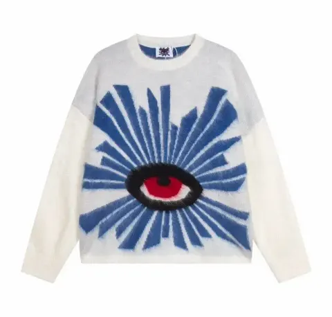 House Of Errors Sweater option White